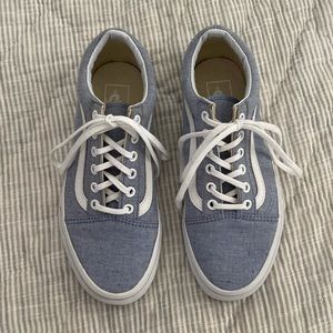 Vans Never Worn W 7/M 5.5 Blue with red fleck